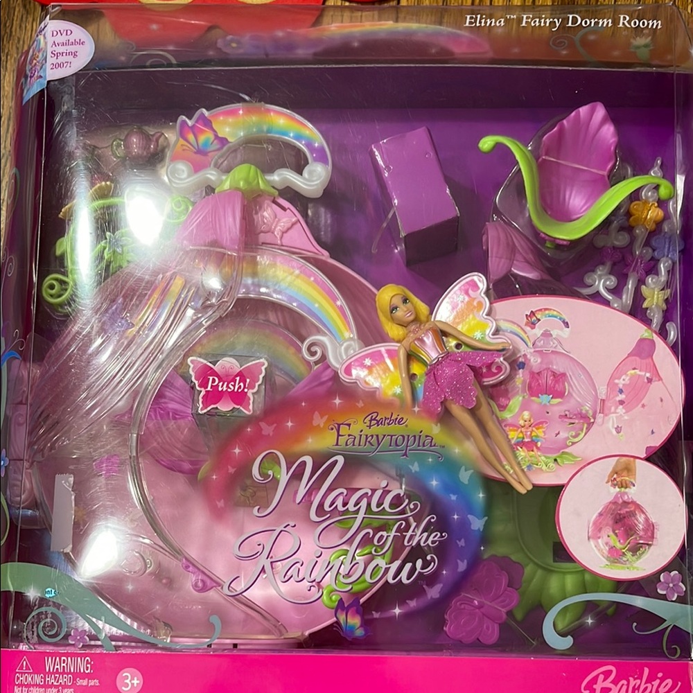 Barbie Fairytopia Magic Rainbow Set with Pink and Purple
